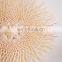 Hot Sale Snowflake Basket Wall Art Woven Bamboo Wall Hanging Decor Wholesale Vietnam Supplier
