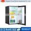 home use ammonia refrigeration mini bar fridge in black