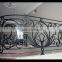 GYD-15H0339 fashion wrought iron panel stair railing design