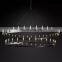 Camino Vintage iron Candelabra TWO-TIERmetal Chandelier hanging lighting  hotel living room ceiling  home decor
