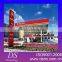 steel structure large span building gas station