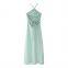 2025 Summer New Texture New Sexy French Satin Strap Dress