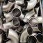 ASTM SUS Ss 304 316 Seamless Stainless Steel Fittings Sch10s Sch40s Bw Lr Long Radius 180 Degree Butt-Welded Steel Pipe Fitting Elbows
