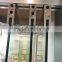 FD-9000H High quality stainless steel door folding sliding, frameless glass doors, frameless folding glass doors