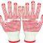 pvc dotted cotton gloves,cotton dotted gloves,dotted gloves