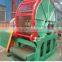 waste tyre high capacity single shaft tire shredder / used tire shredder machine for sale