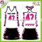 quick dry sublimation cheerleading dress design, custom cheerleading uniforms