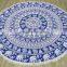 Peacock Mandala Beach Towels Picnic Throw Roundies