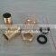 DN15-25mm dry dial mechanism brass meter