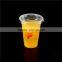 High quality Plastic Blowing Molding Hot sale recyclable Plastic cup with dome lid