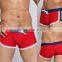 2015 Solid Men Knot Swimwear Plus Size Swimwear Sexy Boxer Men Swimwear Short