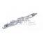 BJ-SL288-08 Custom Three Centered Skulls Aluminum Chrome Motorbike Shift Linkage