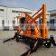 Hot sale Trailer articulating boom lift lift elevator with CE