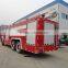 Tri-axles 6x4 15000 litres water foam pump fire truck