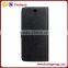 mobile phone wallet flip leather case for sony xperia c5 ultra back cover