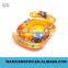 2016 PVC inflatable baby toddler swimming ring float seat boat inflatable baby boat