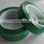 Silicone PET green tapes for paint masking use