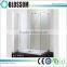 Rectangualr tempered glass shower screen simple shower door with tray