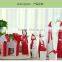 2016 Europe Stype Home Interior family snowmen figurine Design Christmas Holiday Home Decoration