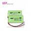 2016 Wholesale Price MP AAA X2 2.4v 600mAh Rechargeable Batteries Hight Quality NI-MH Battery Packs