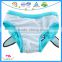 Lovely Embroidery Infant Swim Briefs Baby Swim Trunks Double Layers Toddler Swimwear