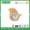 Desk clock Bird Style Non-Ticking Silent Handmade Wood alarm Desk Clock                        
                                                Quality Choice