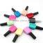 black empty uv gel nail polish glass bottle container
