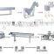 Potato chips processing line