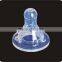 Hot-sale standard neck silicone nipple baby bottle nipple manufacturer in china