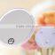 Round suction cup mirrors 10x