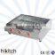 Commercial Stainless Steel Countertop Smokeless Electric Barbecue Grill with Thermometer
