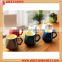 Promotional Custom Designed 350ml Exquisite Ceramic Coffee Cup For Cafe