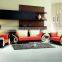 Modern Sofa furniture with Fabric/leather living room sofa set 1+2+3