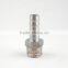 Stainless Steel 1/2 in MPT x 3/8 in Barb, Homebrew Hardware, Pump Fitting