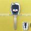 3 Buttons Blank Transponder Key Shell for Toyota TOY43 Blade Remote Key