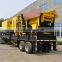 The professional high crushing ratio mining equipement portable mobile plant for sale