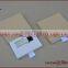 Fabric Linen USB Flash Drive Gift Box Wedding Packing Package USB Box