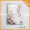 Free sample customized wedding guest book