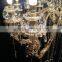 Customized big chandelier ,Modezinc alloy Crystal Chandelier pendant lighting for hotel luxury big chandelier for hotel loby