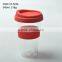 various size fashion double wall glass teapots with silicon lid for drink