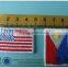 Small size various national flag pattern patches