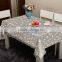 The new tablecloth lace tablecloth borders PVC wrinkling sparkling