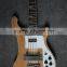 5 string rebon neck through body electric bass guitar