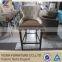 chesterfield design antique fabric bar chair