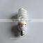 40W hot sale 9mm tube half spiral CFL 6000hours energy saving light