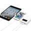 Portable Power bank supply 8000mAh LCD digital display power dual USB port