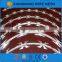 best price razor barbed wire , super quality galvanized barbed wire,edge safety razo