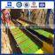 Portable placer gold separation sluice