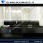 Black Marble Bathroom Countertop, Artificial Stone Vanity, Stone Bathroom Counter Top