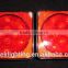 Square LED Trailer Light Tail Light STOP/TURN/TAIL for trailer under 80"